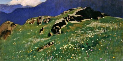 Esboço para "Outono nas Montanhas de Adrian Scott Stokes