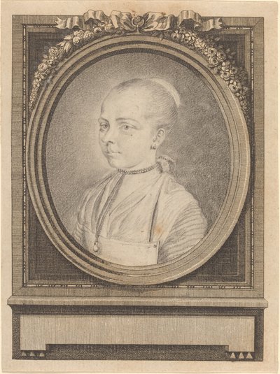 Retrato de uma garota de Adrian Zingg