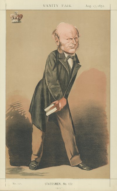 Lord Radstock (litografia a cores) de Adriano Cecioni