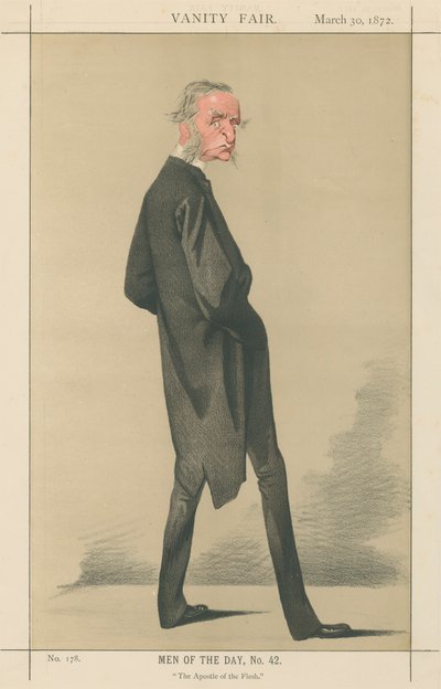 The Apostle of the Flesh, Canon Kingsley (série Vanity Fair) de Adriano Cecioni
