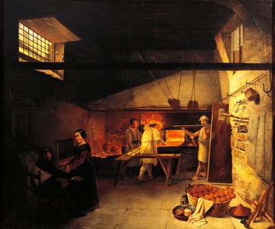 interior da padaria de Adriano Trojani