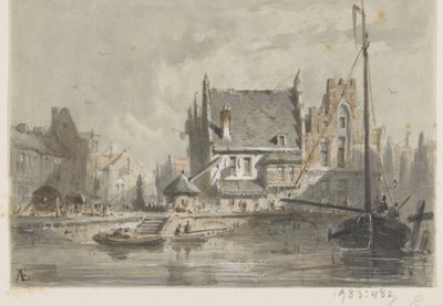 Cara em Bruges de Adrianus Eversen (signed by artist)