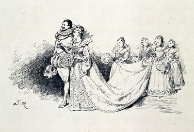 Riquet a la Houppe - em “Les contes de fees” ”de Charles Perrault, ilustrações de Adrien Marie de Adrien Emmanuel Marie