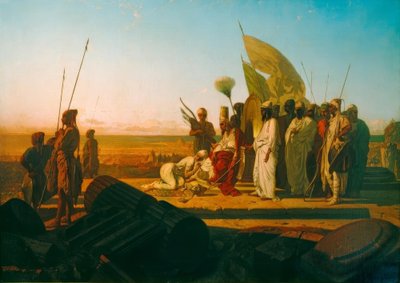 Xerxes am Hellespont de Jean Adrien Guignet