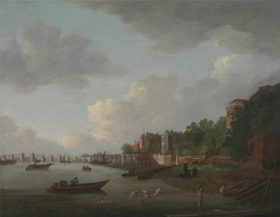 Uma vista imaginária da ponte de Westminster de Adrien Leprieur