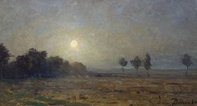 Estudo para o noivado, 1886 de Adrien Louis Demont