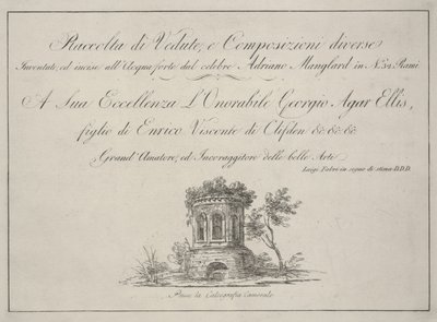 Folha de rosto de Adrien Manglard