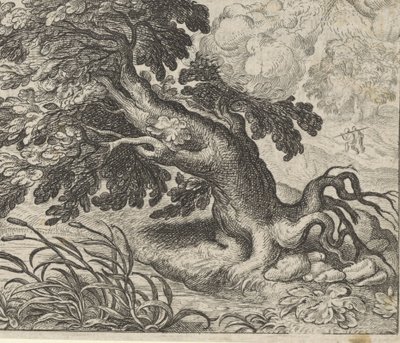 Fábula das cinzas e palhetas de Egidius  Sadeler (II)