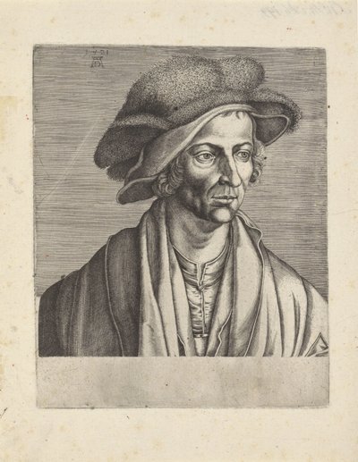 Retrato de Joachim Patinier de Egidius  Sadeler (II)