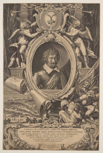 Charles Bonaventure de Longueval de Aegidius Sadeler II