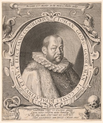 Johann Georg von Gödelmann, professor de Direito e diplomata de Aegidius Sadeler II
