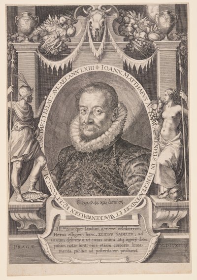Johannes Matthaeus Wacker von Wackenfels, diplomata de Aegidius Sadeler II