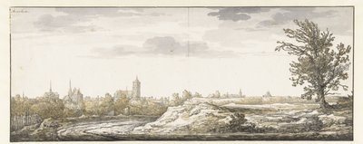 Vista de Arnhem Arnhem (título no objeto) de Aelbert Cuyp