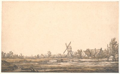 Paisagem com um moinho de Aelbert Cuyp