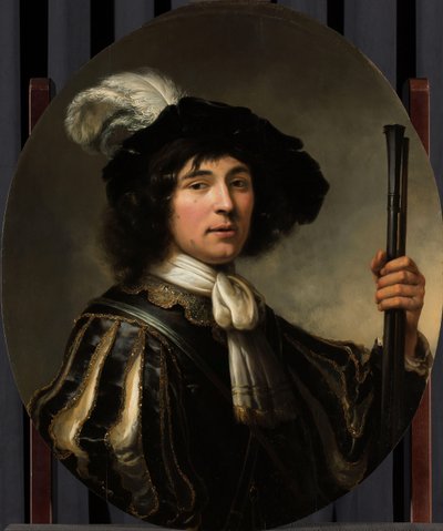 Retrato de um jovem, possivelmente Jacob Francken (1627-após 1656) de Aelbert Cuyp