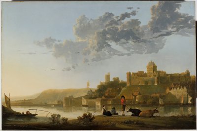 O Valkhof em Nimega de Aelbert Cuyp