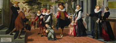 Filhos ricos, pais pobres de Aert Pietersz.