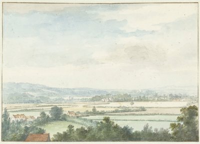 Paisagem em Windsor de Aert Schouman