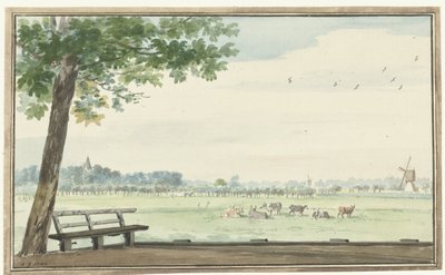 O Hamlet, De Lindt, em Zwijndrechtse Waard, perto de Meerdervoort de Aert Schouman