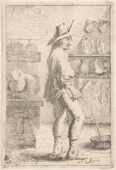 Um homem que mijou de Aert van Waes
