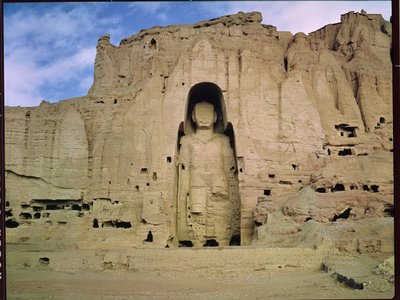 Buda gigante em pé, do 5º ao 6º século de Afghan School
