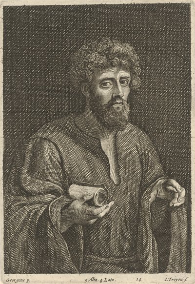 Um apóstolo de After David Teniers the Younger