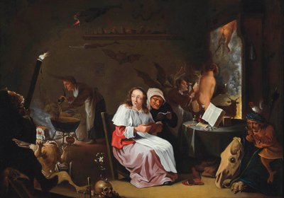 O sábado das bruxas de After David Teniers the Younger