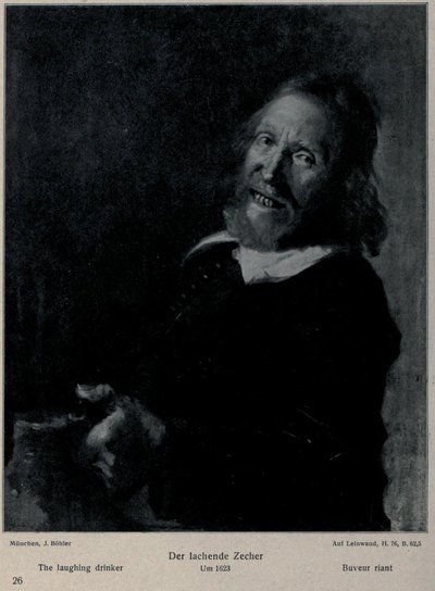 Bebedor risonho de After Frans Hals