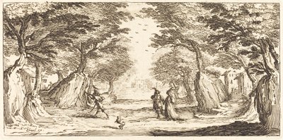 Paisagem de After Jacques Callot