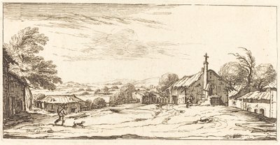 Landscape de After Jacques Callot