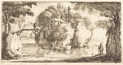 Paisagem de After Jacques Callot