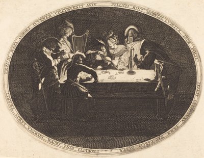 Os jogadores de cartas de After Jacques Callot