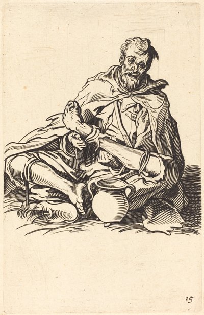 O homem doente de After Jacques Callot