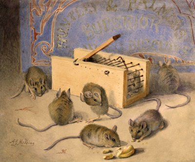 Ratos e Huntley - biscoitos superiores de Palmer, c.1920 de Agnes Louise Holding