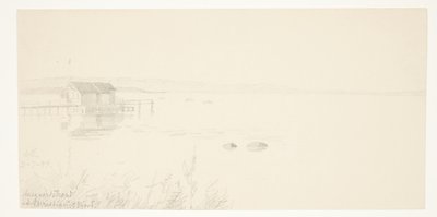 Praia de Aalsgaard em Christianiafjord de Agnes Lunn