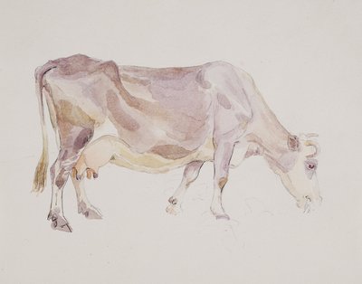 Vaca em pé de Agnes Lunn