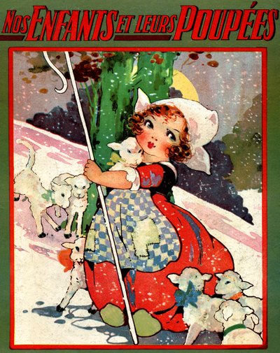 Uma pequena sheperdess, c.1920 (ilustração) de Agnes Richardson