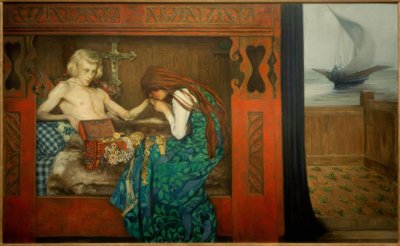 A noiva moribunda de Agnes Slott Möller