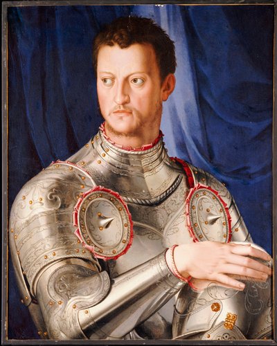 Retrato de Cosimo I de "Médici, c.1545 de Agnolo Bronzino