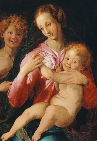 Virgem e Menino com o jovem São João Batista de Agnolo Bronzino
