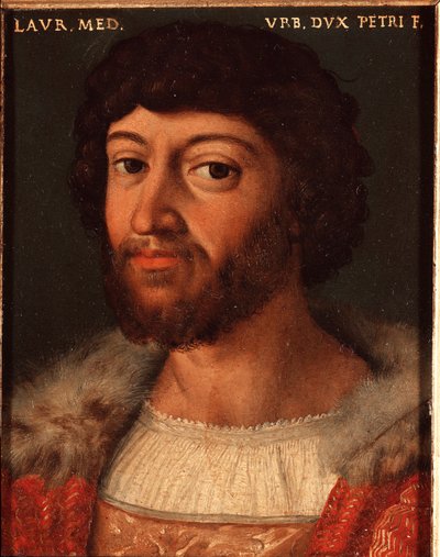 Retrato de Laurent II de Medici (Lorenzo di Piero de 