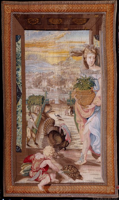 A mola. (Tapeçaria de Agnolo Bronzino