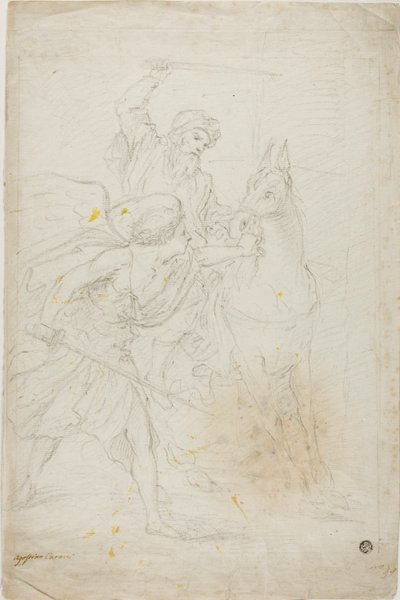 A bunda de Balaão de Agostino Carracci