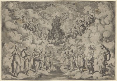 Harmonia das esferas de Agostino Carracci
