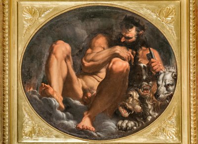 Plutão de Agostino Carracci
