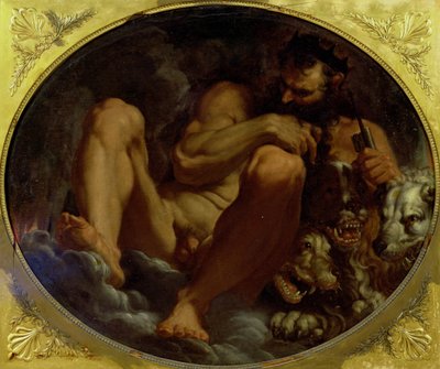 Plutão de Agostino Carracci