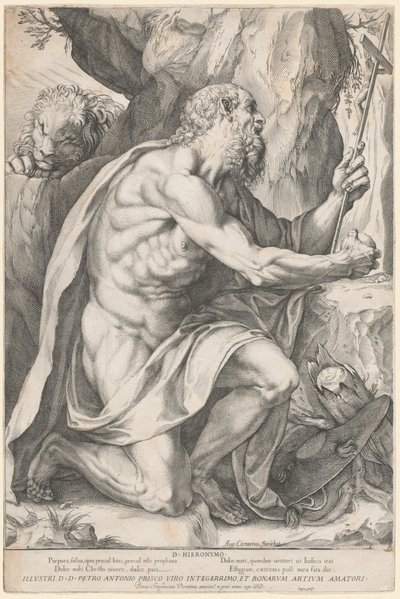 São Jerônimo de Agostino Carracci