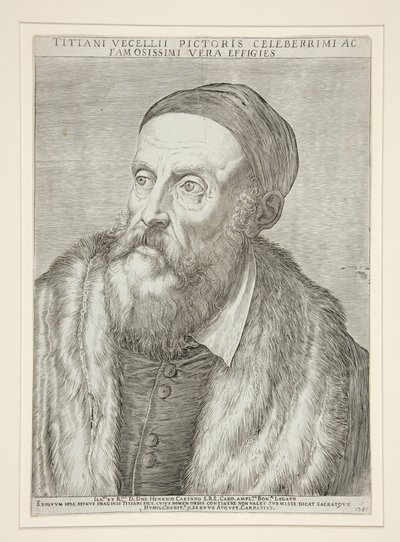 Tiziano Vecelli (Ticiano) de Agostino Carracci