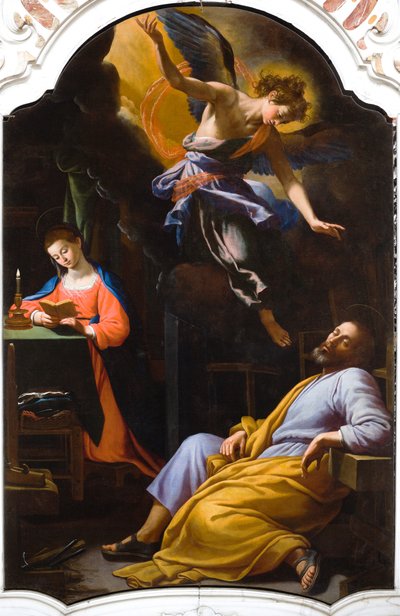 O sonho de São José de Agostino Ciampelli