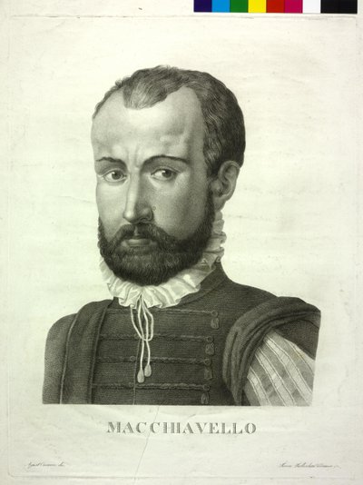 Niccolo Machiavelli de Agostino Comerio